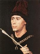 WEYDEN, Rogier van der Portrait of Antony of Burgundy china oil painting artist